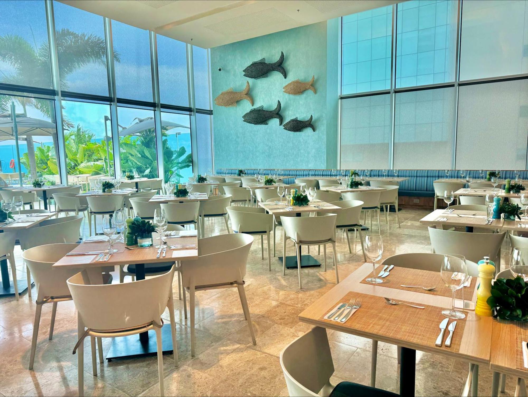 Estelar Cartagena De Indias Hotel Y Centro De Convenciones Екстериор снимка The interior of the restaurant