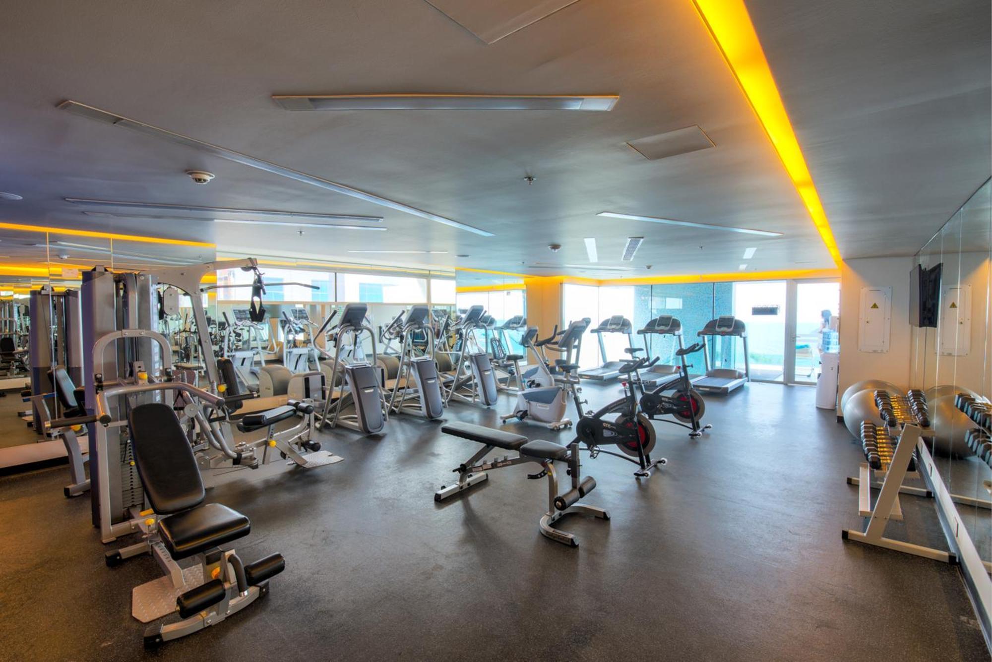 Estelar Cartagena De Indias Hotel Y Centro De Convenciones Екстериор снимка The gym at the hotel